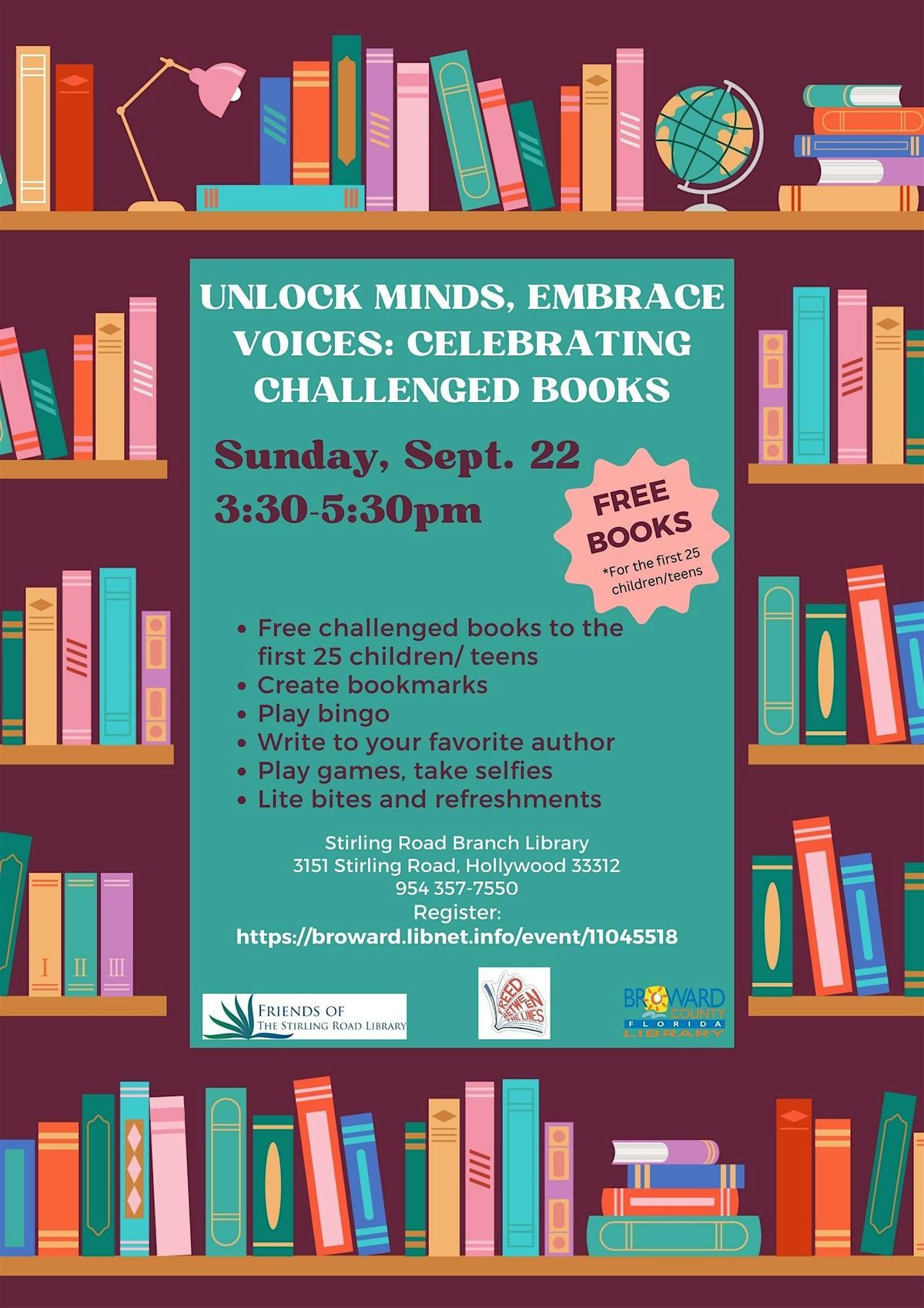 Unlock Minds, Embrace Voices: Celebrating Challenged Books