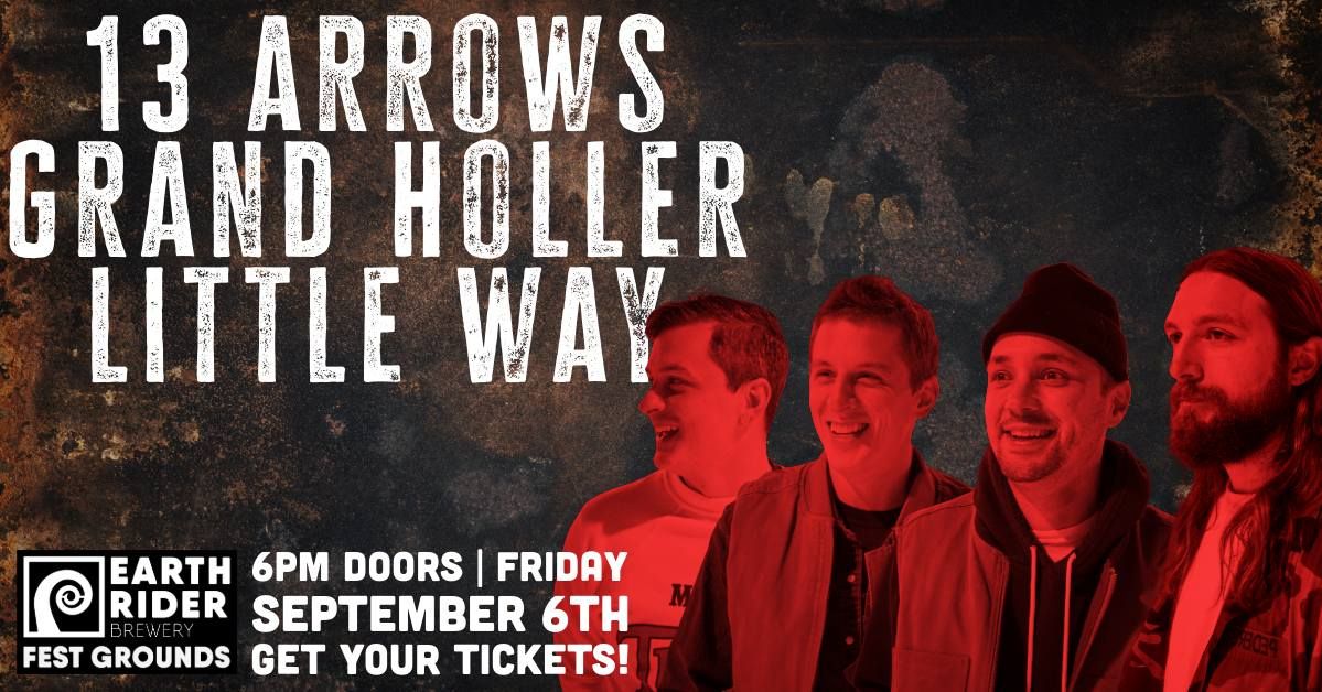 13 Arrows + Grand Holler + Little Way at Earth Rider Brewery