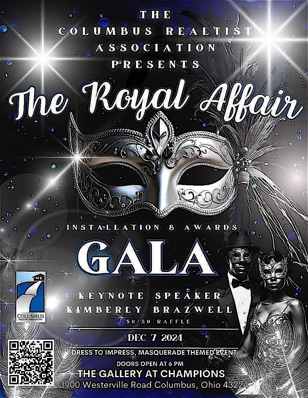 The Royal Affair Installation and Awards Gala