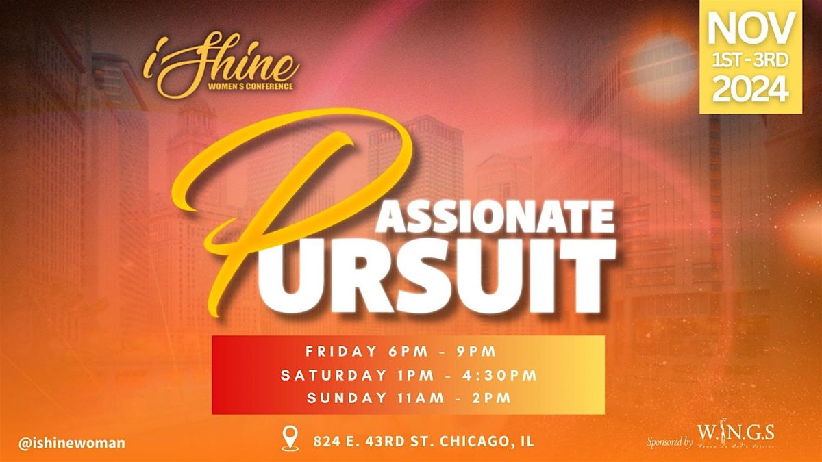 2024 iShine  Women's Conference | Passionate Pursuit(In-Person)