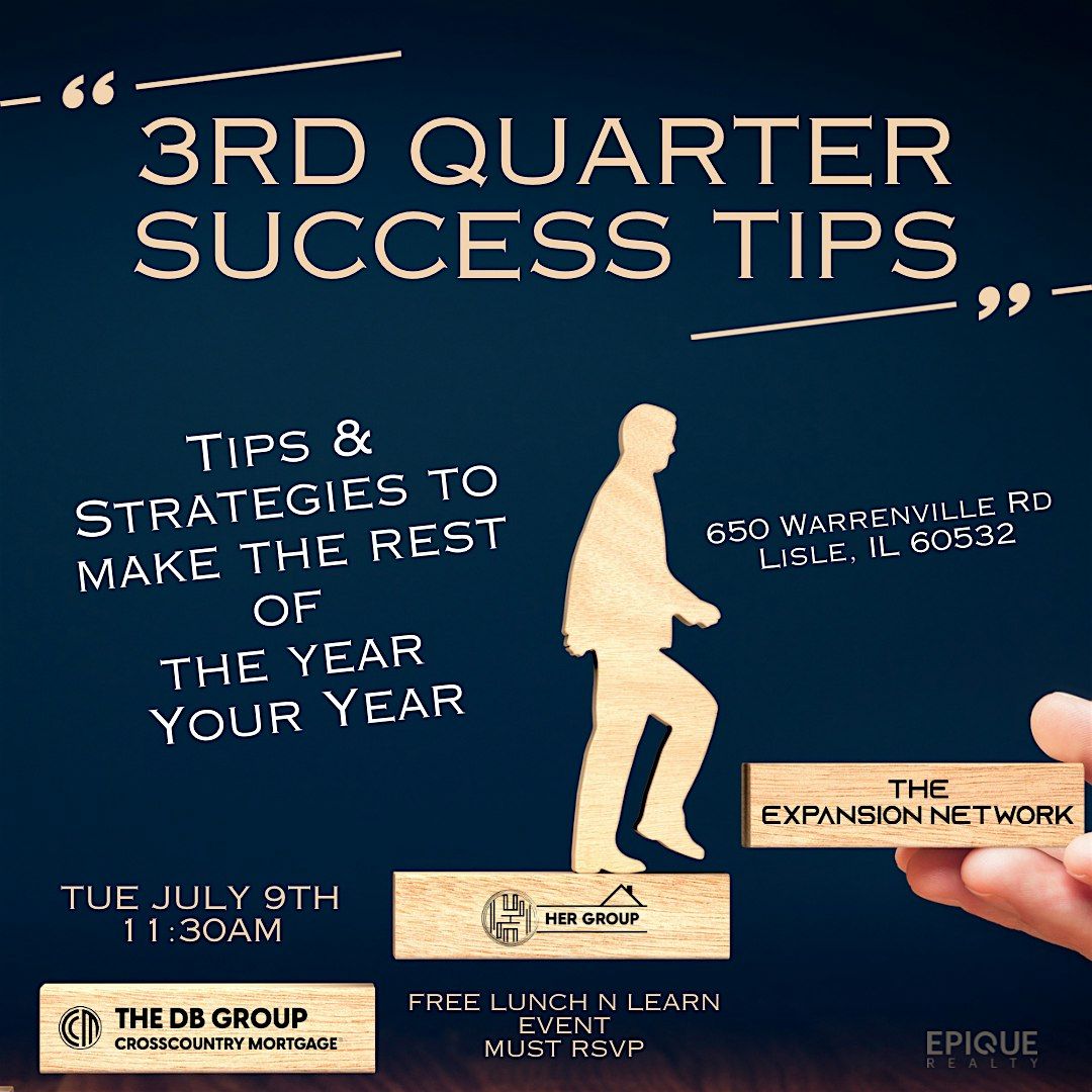 3rd Quarter Success Tips
