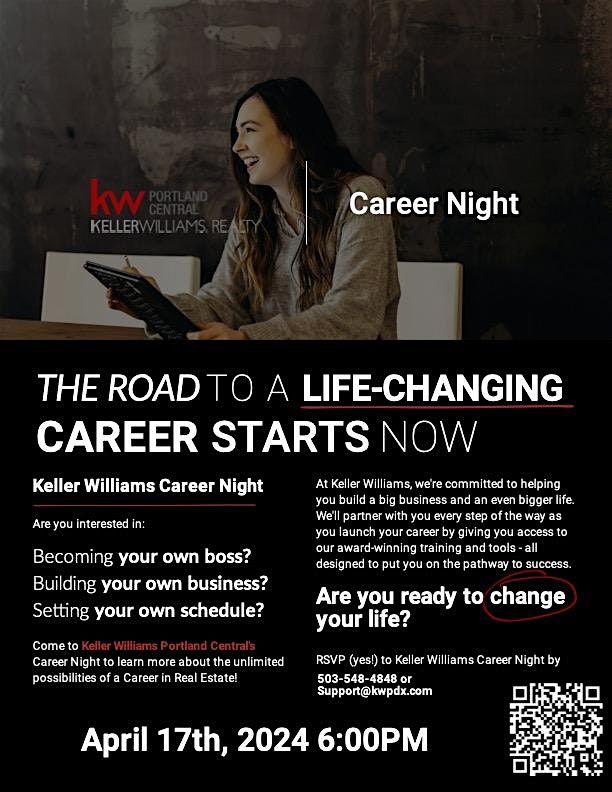 THE ROAD TO A LIFE-CHANGING CAREER STARTS NOW