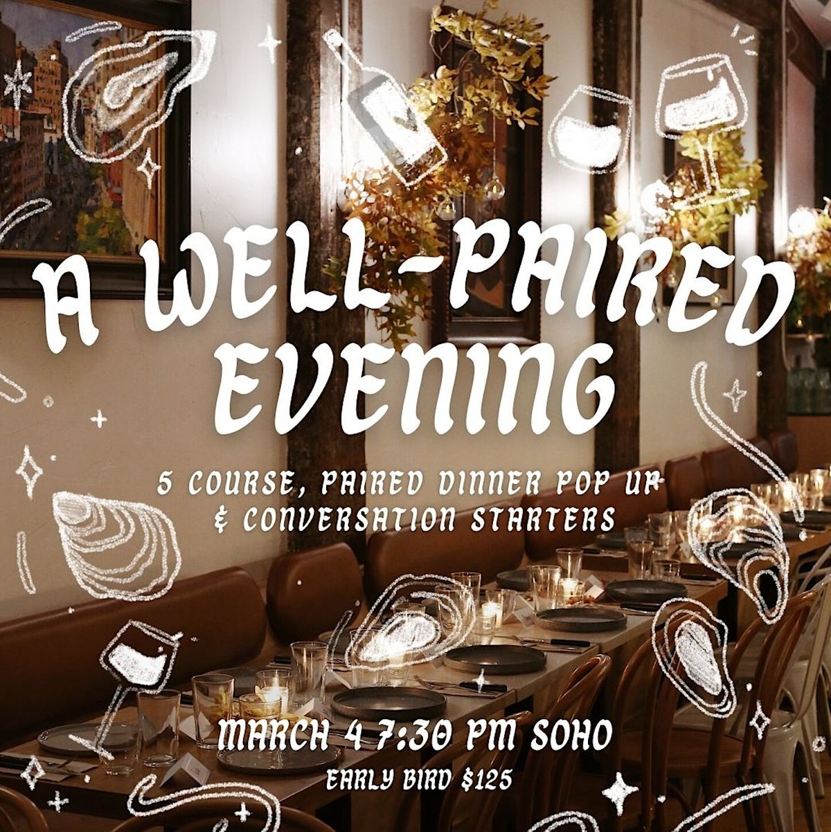 A Well-Paired Evening | Pop Up Dinner