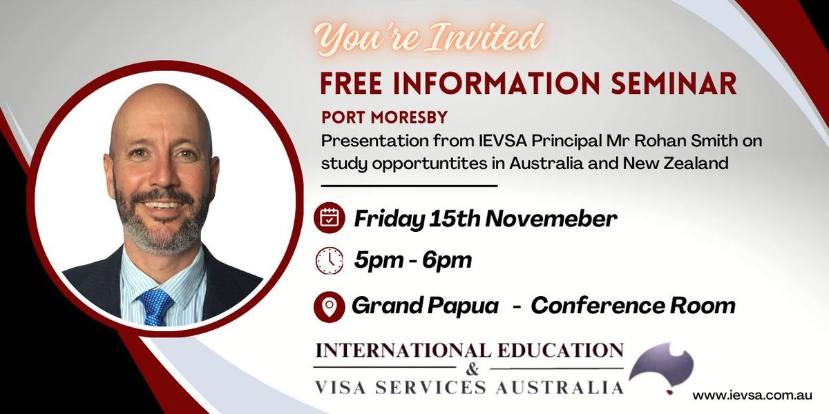 IEVSA Information Seminar