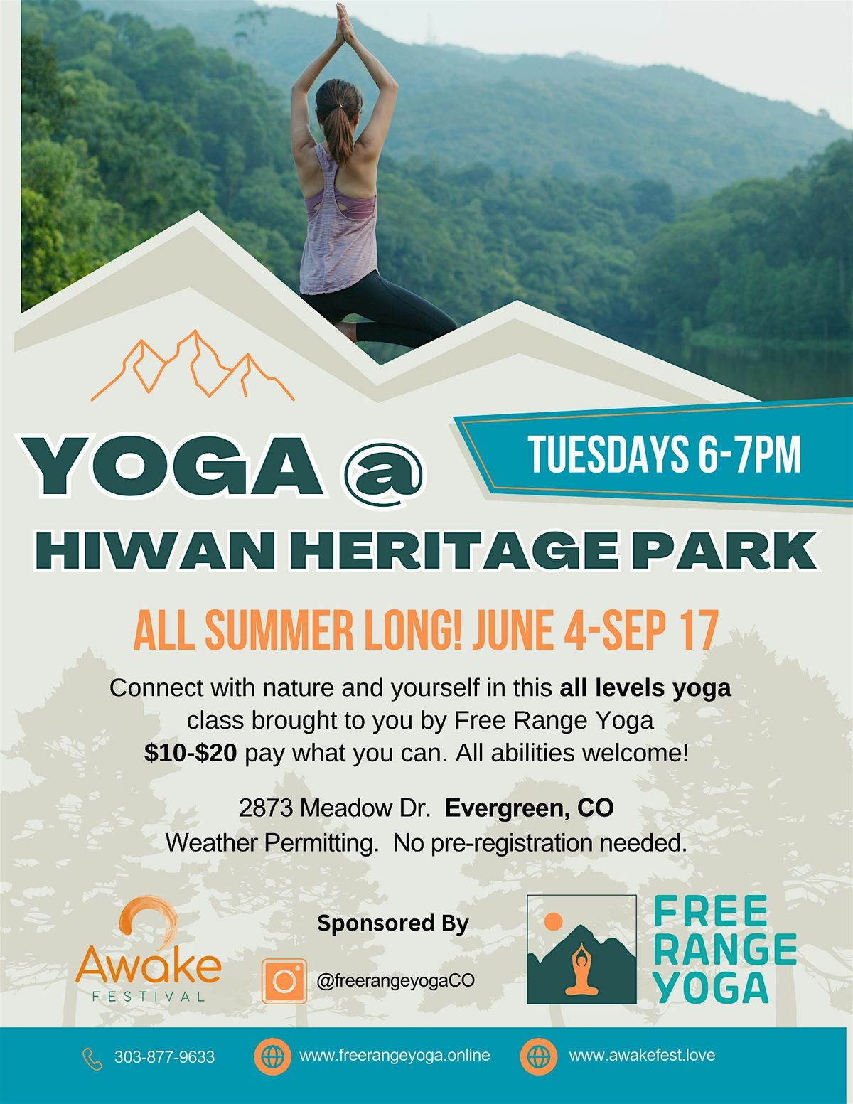 Yoga @ Hiwan Heritage Park
