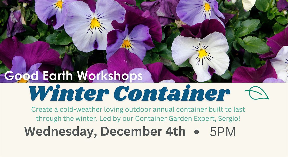 Winter Container Design Workshop