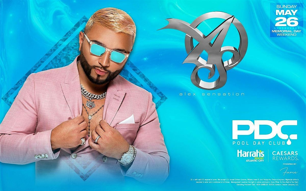 MDW Alex Sensation @ Harrahs Pool AC Day Party May 26