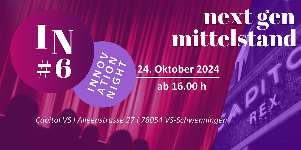 Innovation Night #6 - Next Gen Mittelstand