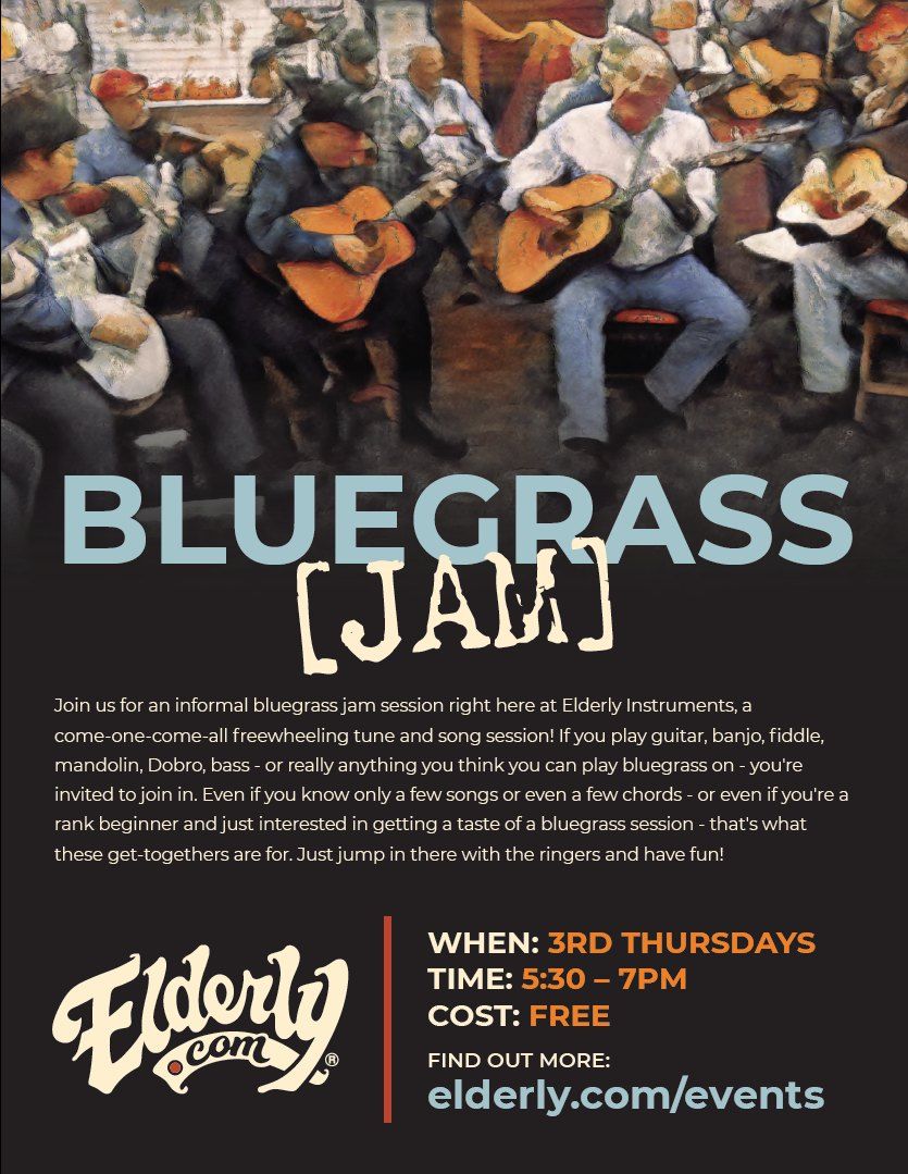 Bluegrass Jam | Third Thursday of every month