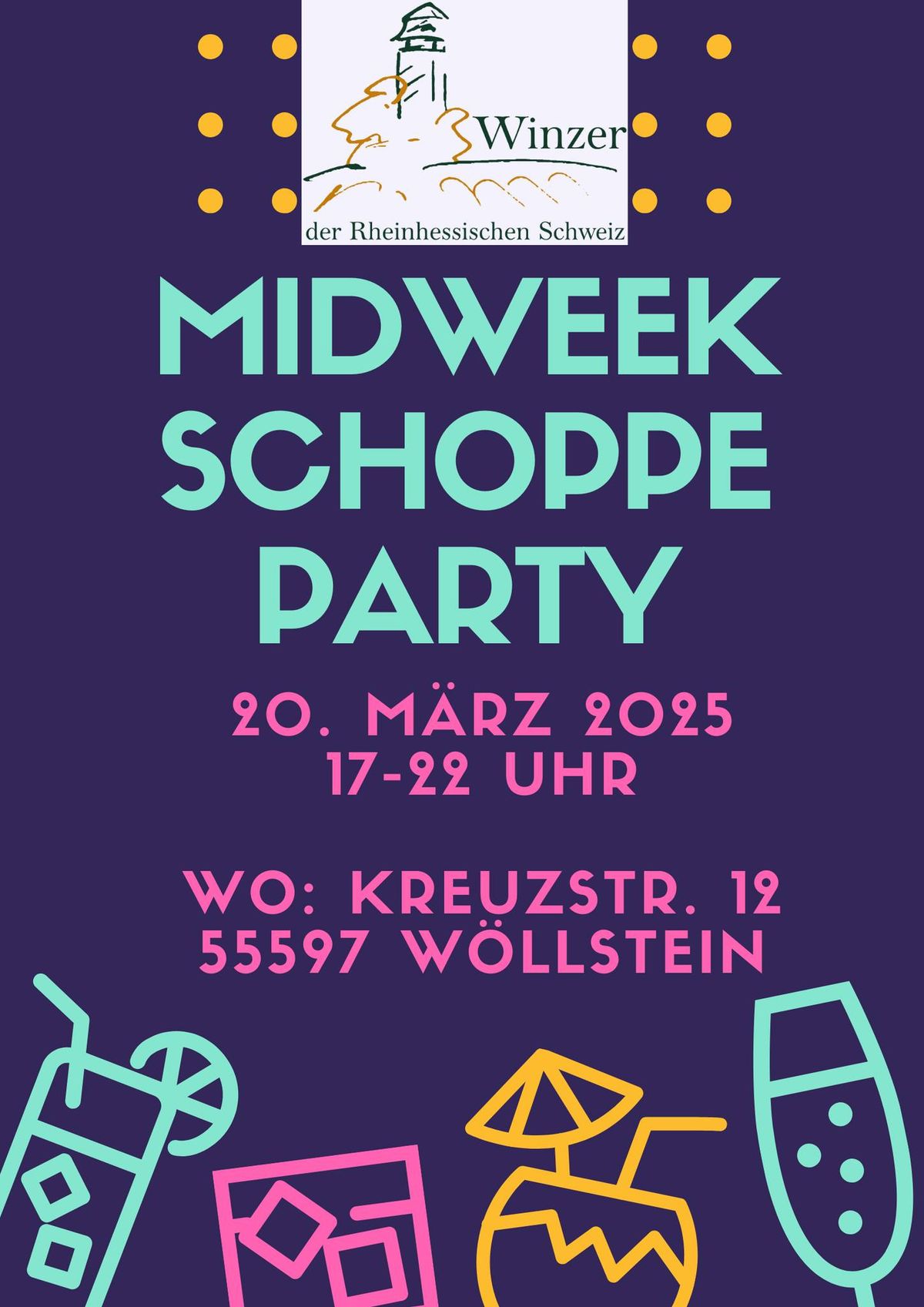 MIDWEEK Schoppeparty