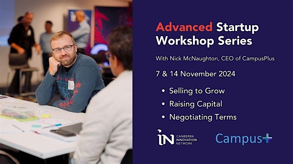 Advanced Startup Workshop Series