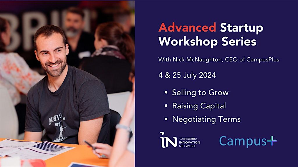 Advanced Startup Workshop Series