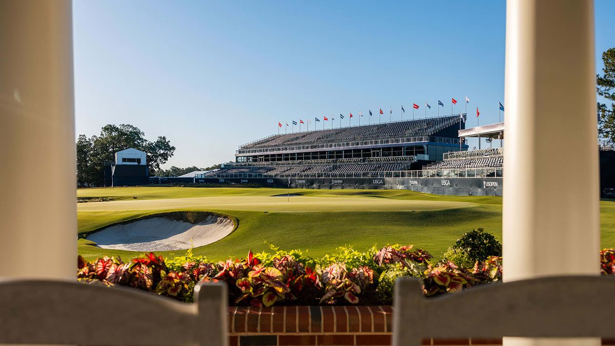 Grandstand - US Open Golf - Sunday