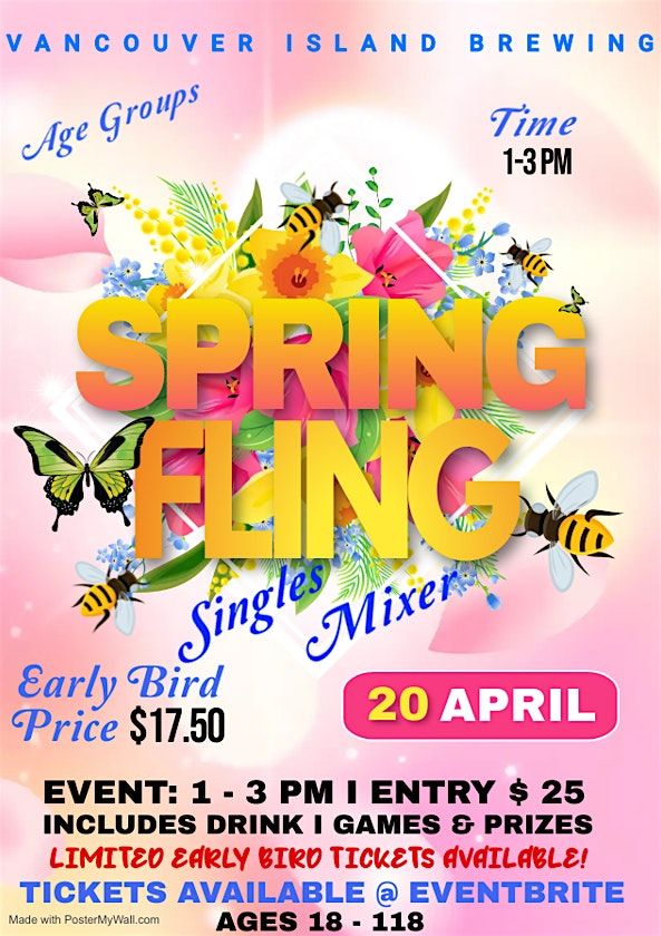 All Ages Singles Spring Fling Mixer