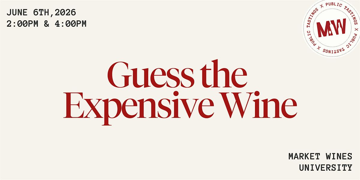 Guess the Expensive Wine