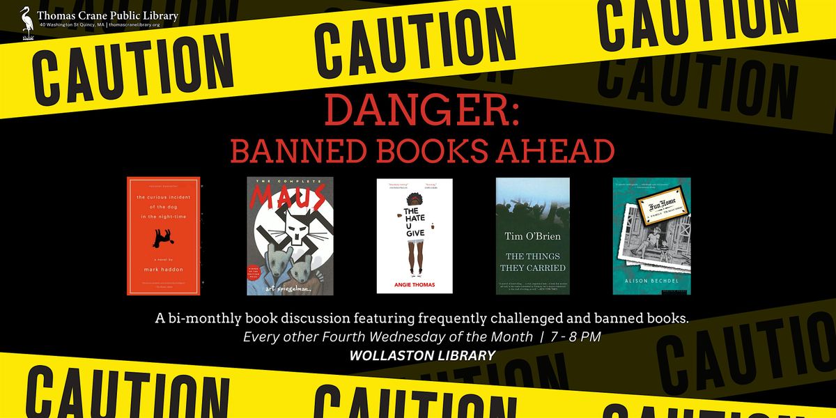 Banned Book Club @ Wollaston Library (Bi-Monthly)