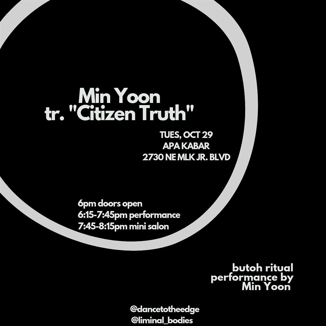 Min Yoon tr. \u201cCitizen Truth\u201d