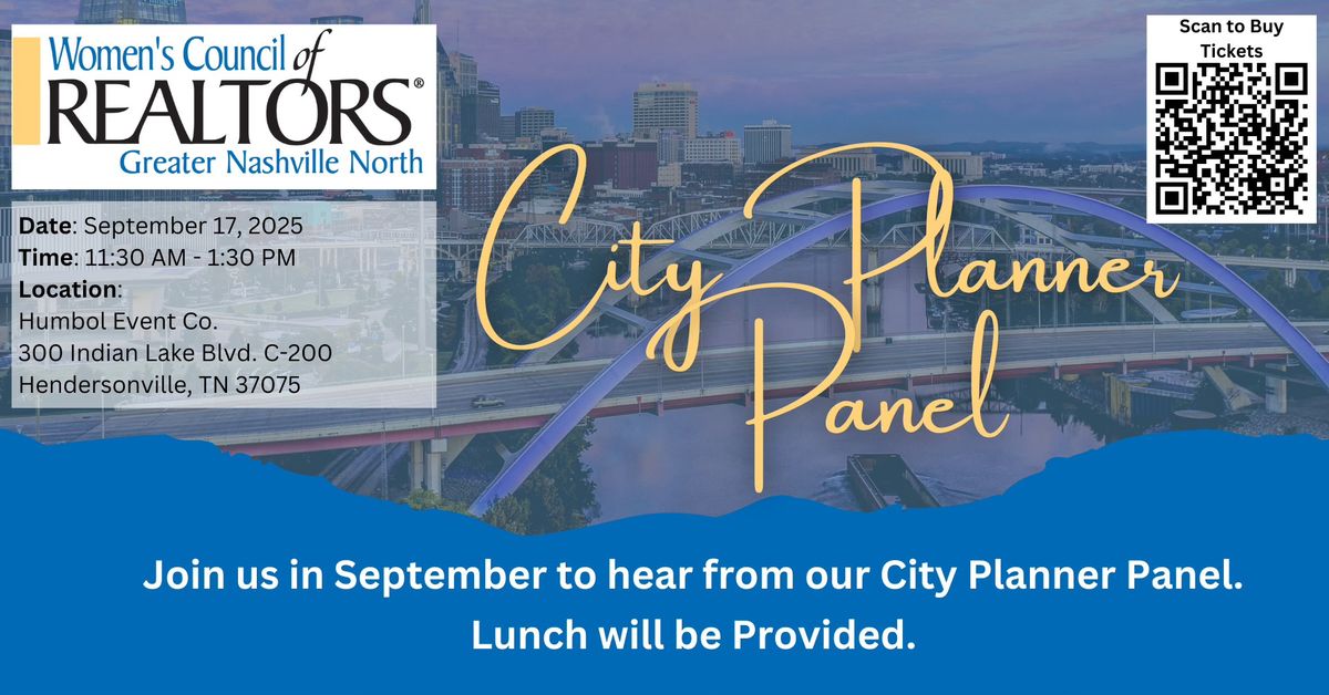 September Luncheon: City Planner Panel