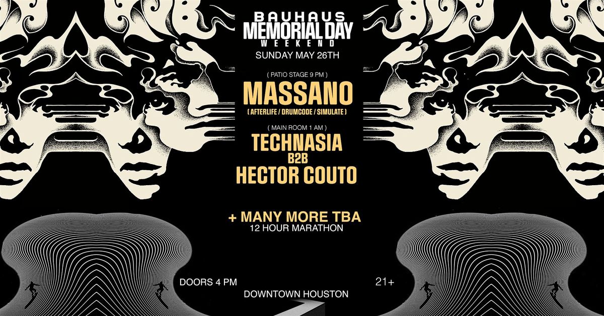 MEMORIAL DAY SUNDAY feat. Massano, Technasia & Hector Couto