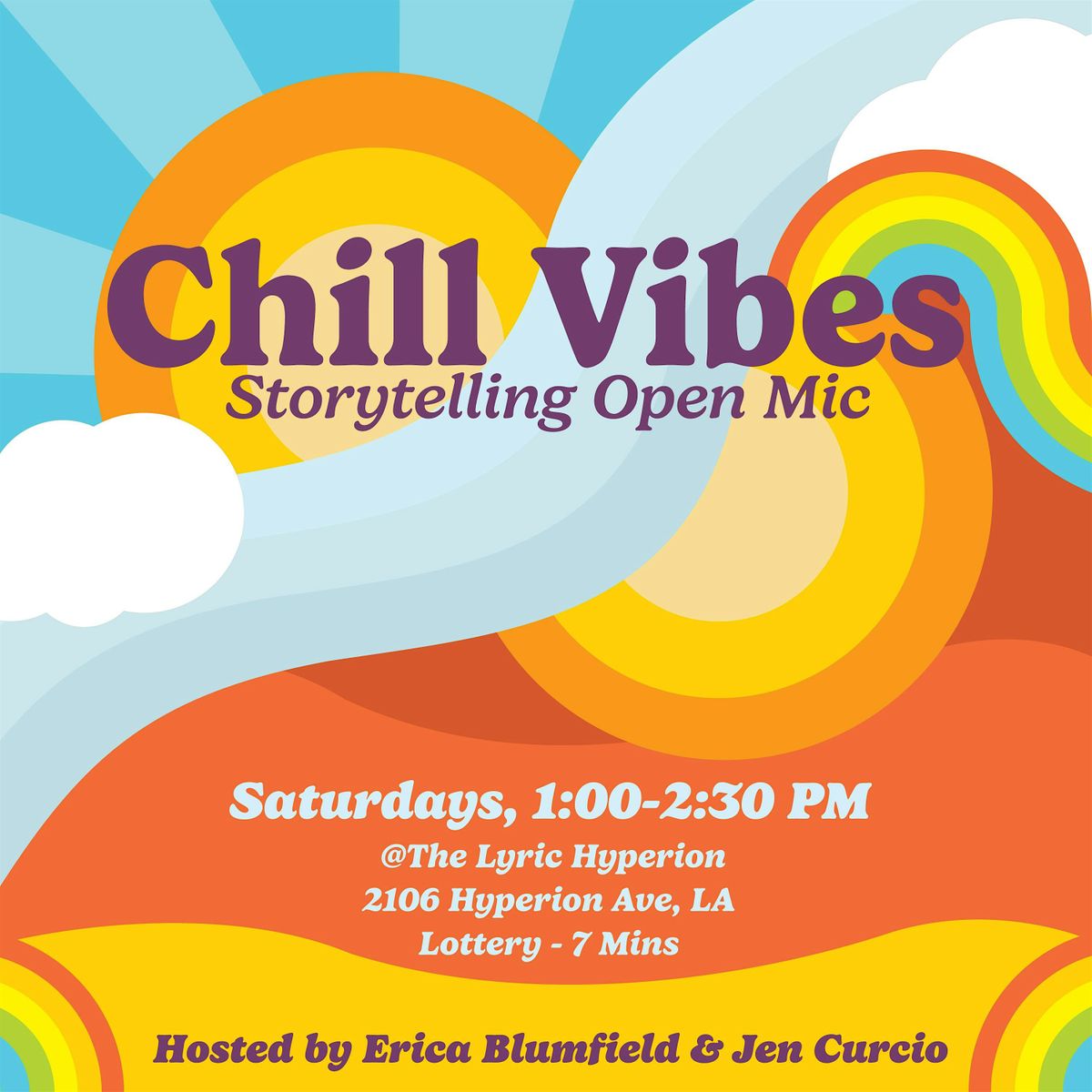 Chill Vibes Storytelling Open Mic