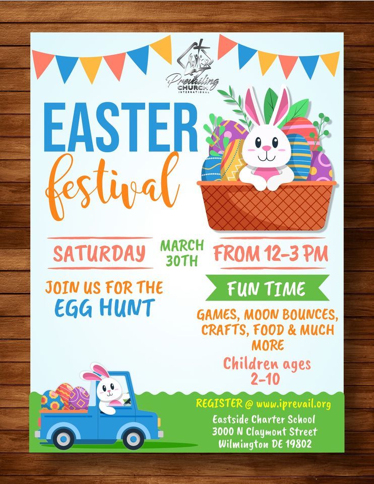 Easter Festival 2024, EastSide Charter School, Wilmington, 30 March 2024