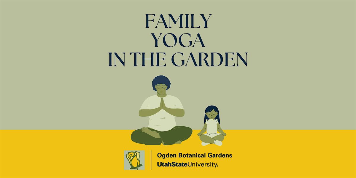 Family Yoga in the Garden