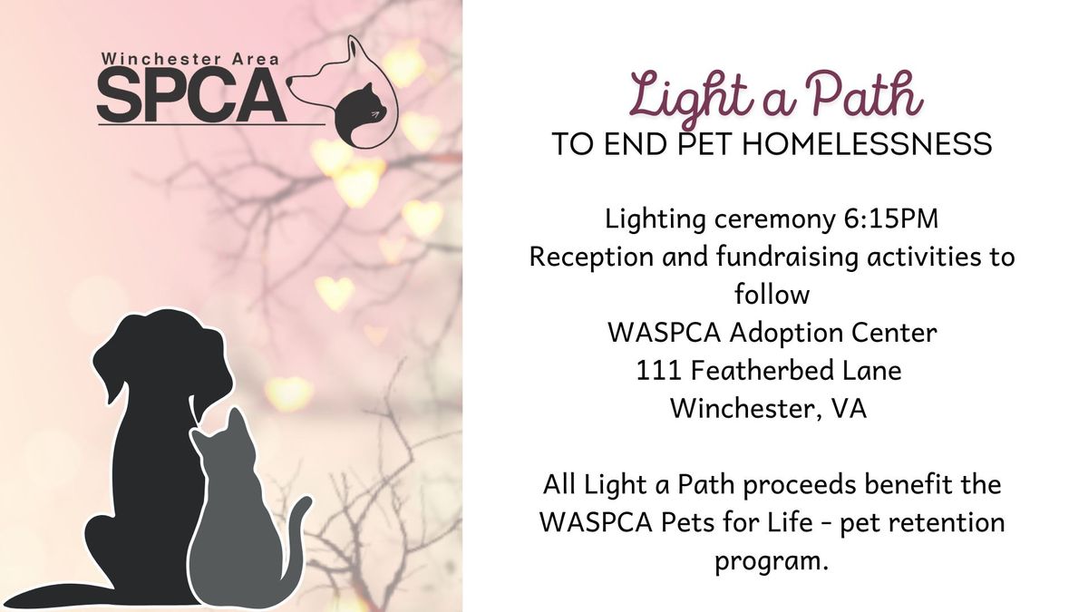 Light a Path - to end pet homelessness