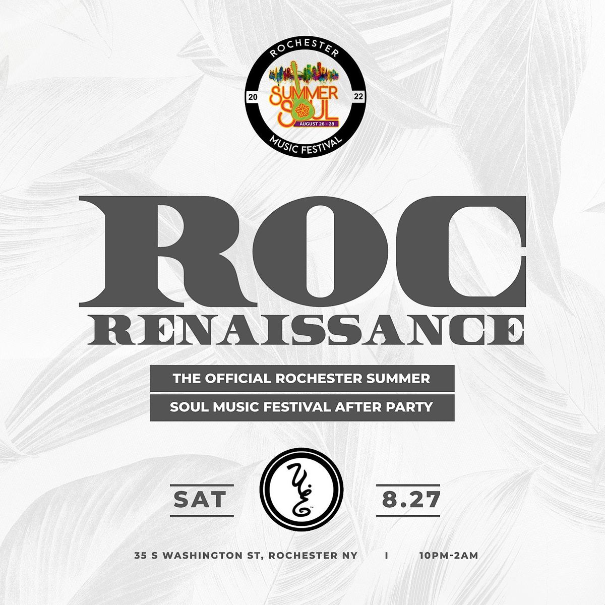 Roc Renaissance @ Urban Euphoria