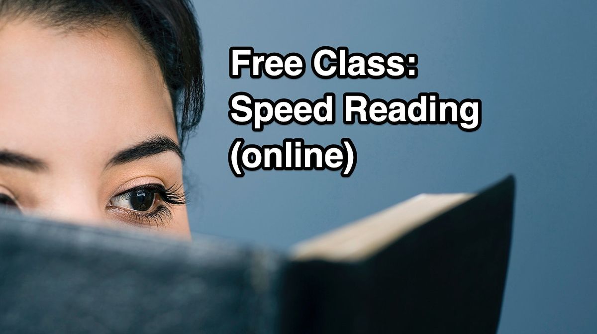 Free Speed Reading Course - Dublin