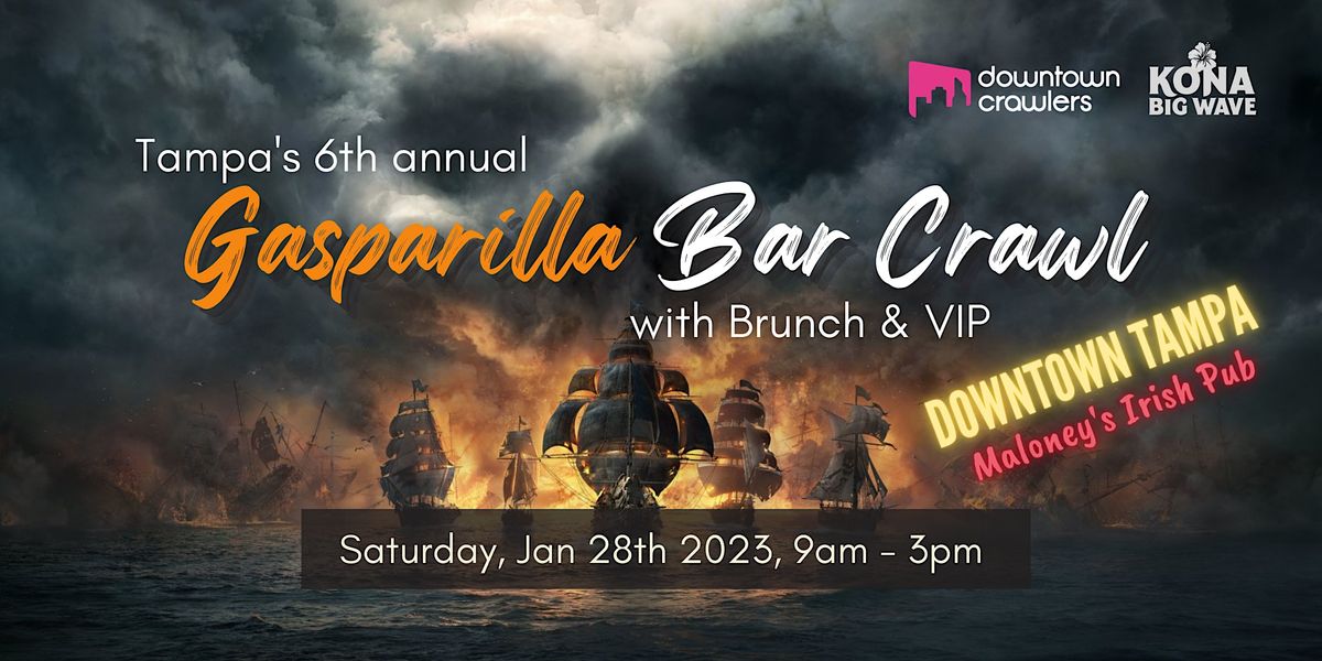 6th Annual Gasparilla Bar Crawl, Brunch & VIP - Tampa (Maloney's Irish Pub)