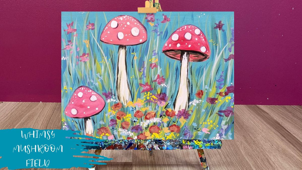 Whimsy Mushroom Field