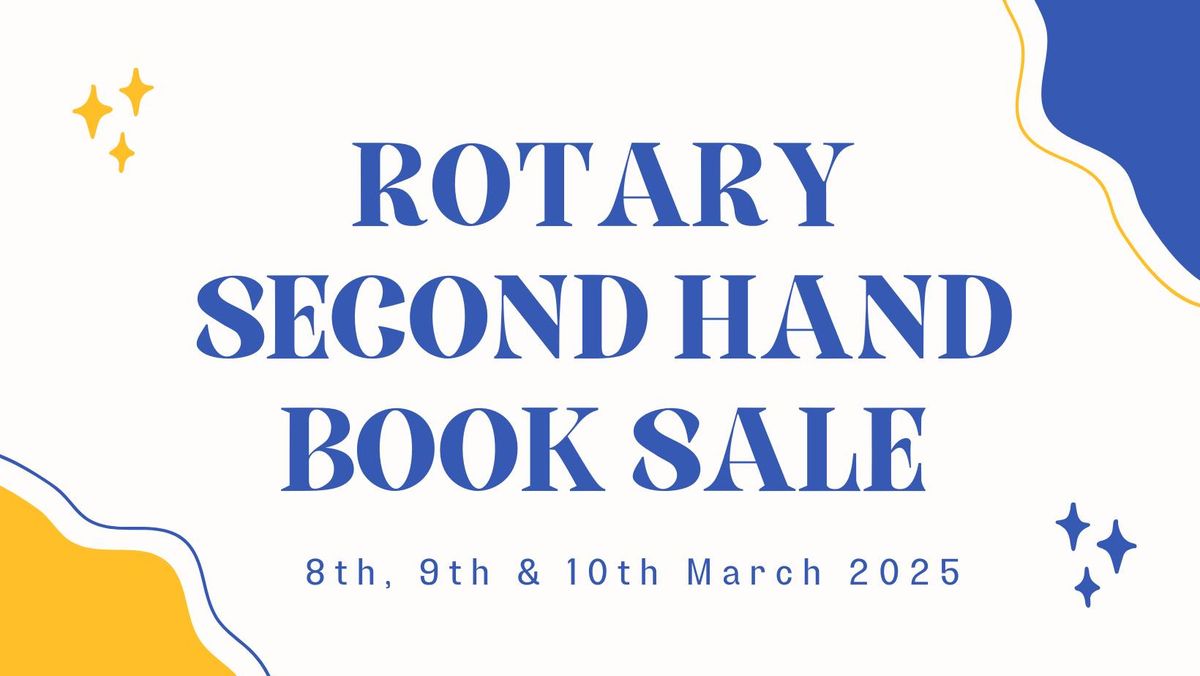 Rotary's Second Hand Book Sale