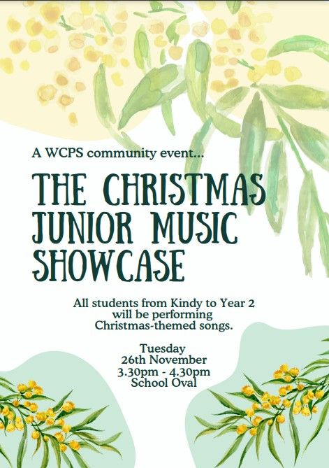 Whitford Catholic Primary School | CHRISTMAS JUNIOR MUSIC SHOWCASE