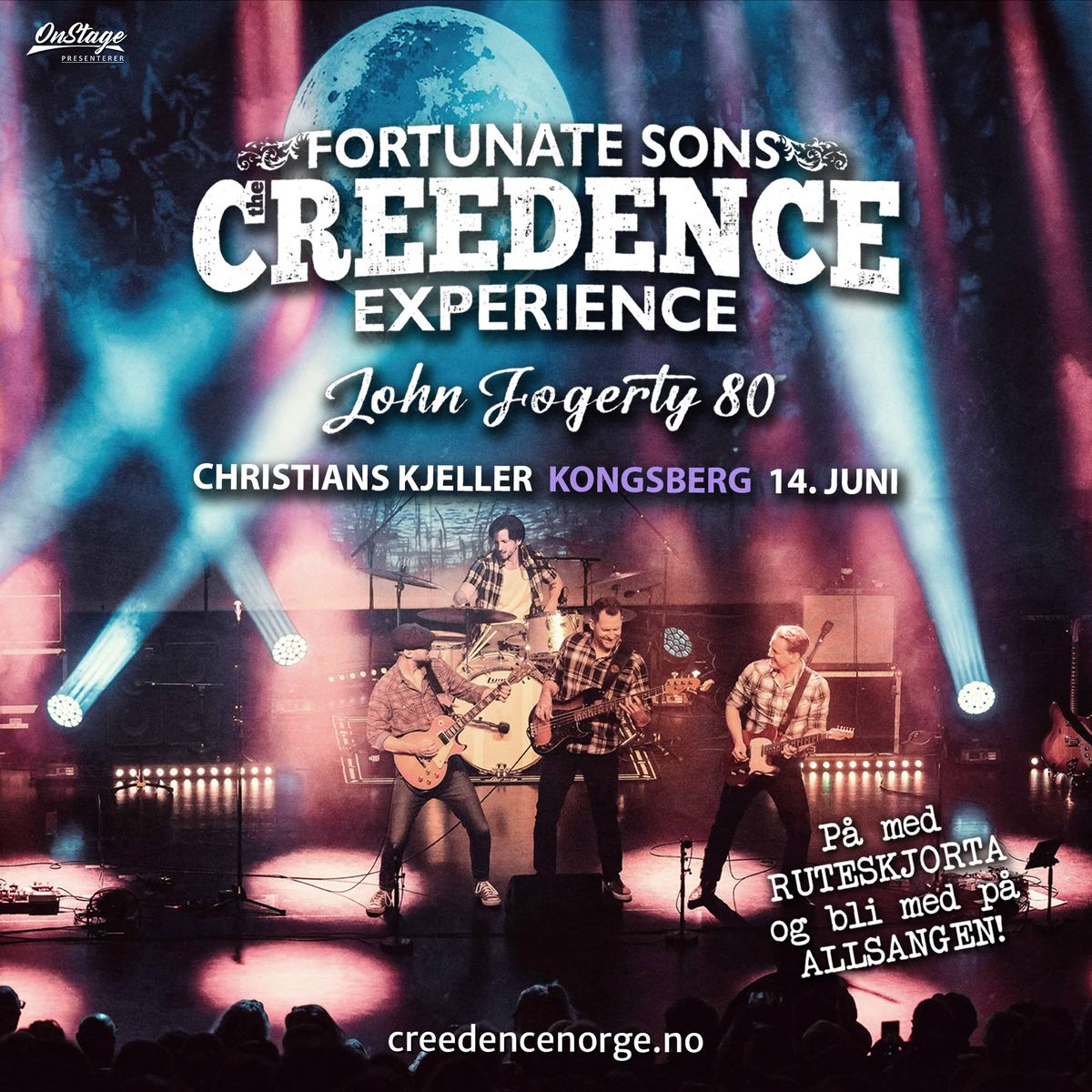 The Creedence Experience \/ Christians Kjeller - Kongsberg \/ 14. JUNI