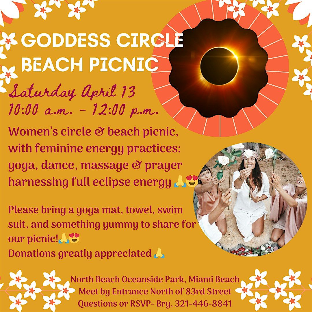 Free Goddess Beach Picnic Harnessing Eclipse Energy