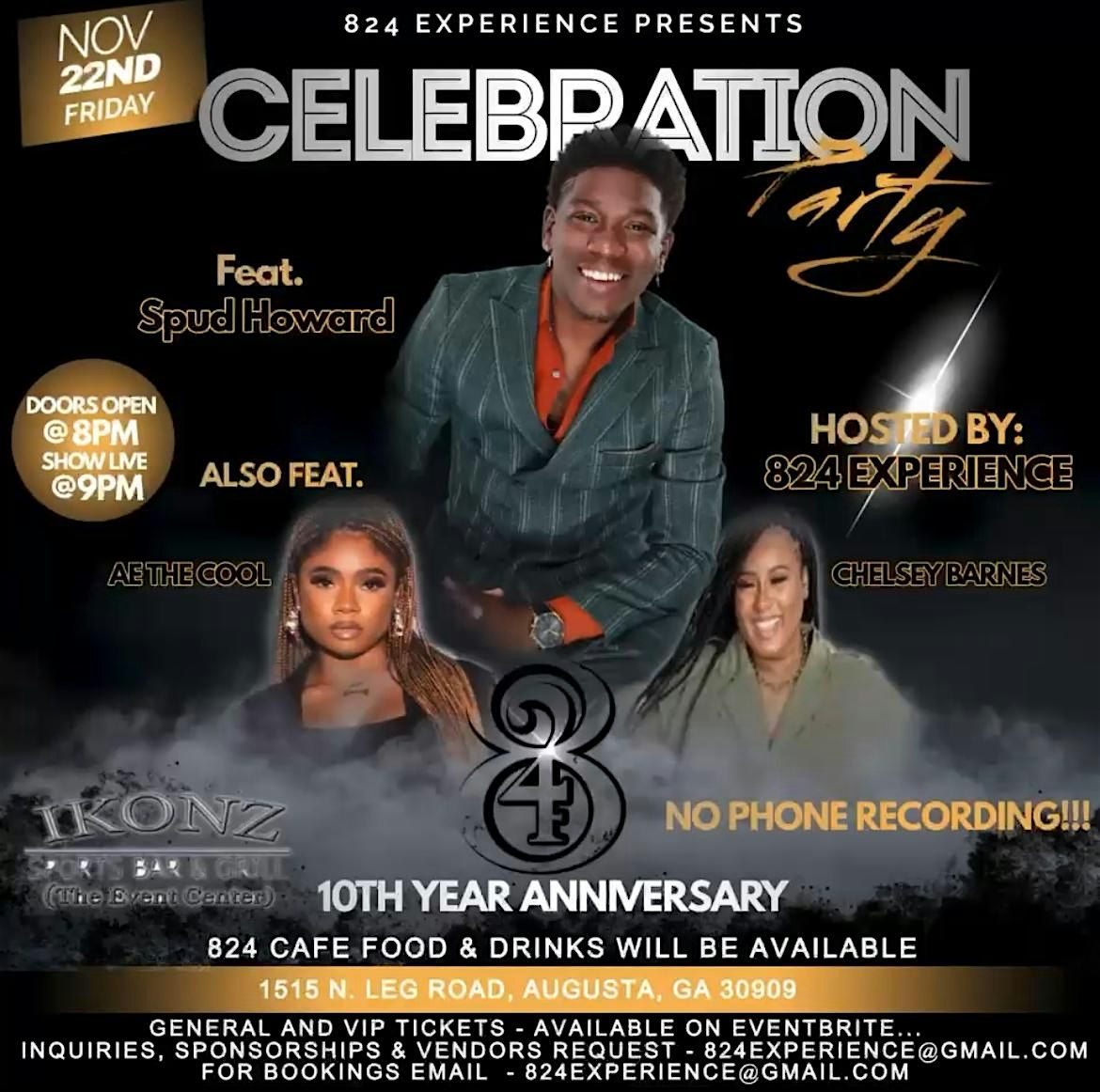 824 Experience 10th Anniversary Celebration Party