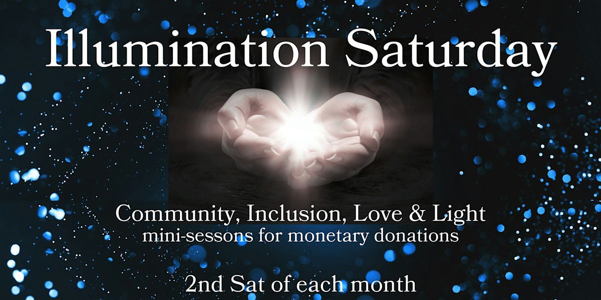 Illumination Saturday: Pay What You Can for Readings and Energy Services