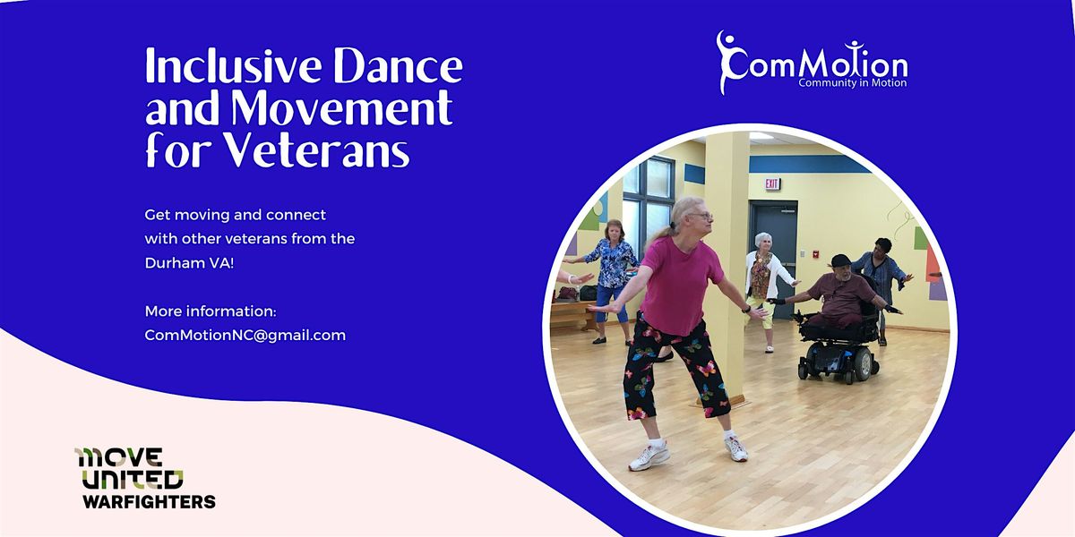 Inclusive Dance and Movement for Veterans - September 2024