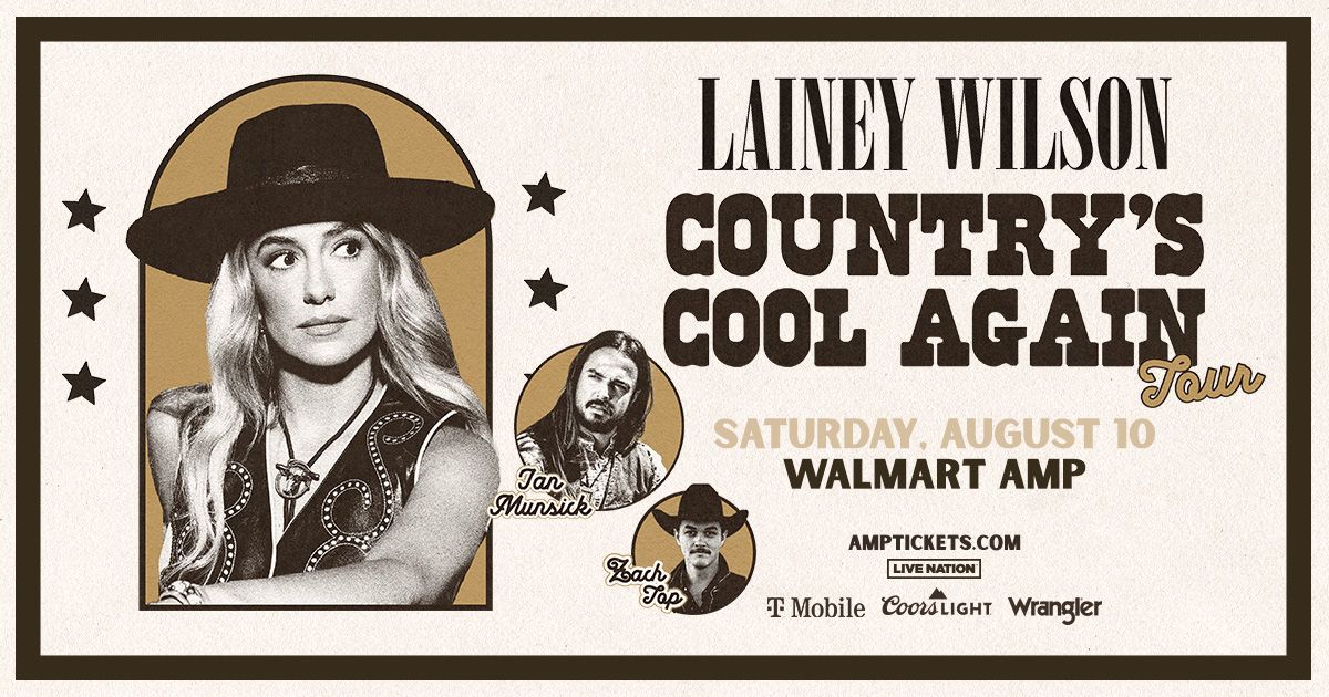 Lainey Wilson - Country's Cool Again Tour with Ian Munsick & Zach Top