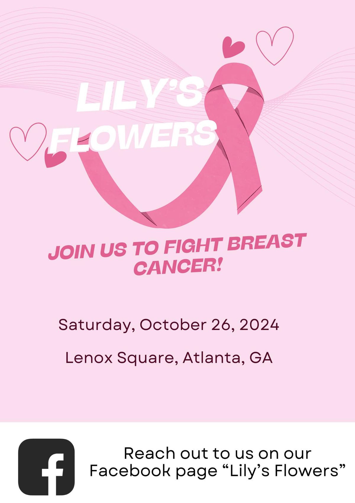 Lily's Flowers: Fighting Breast Cancer