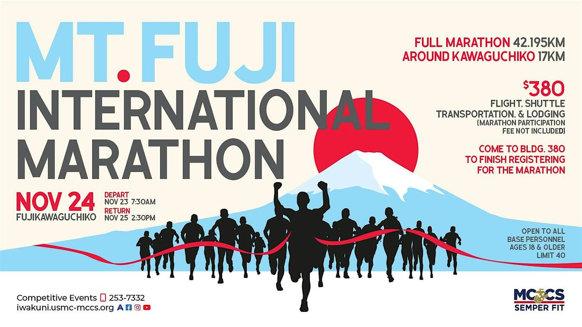 The Mt. Fuji International Marathon Tour