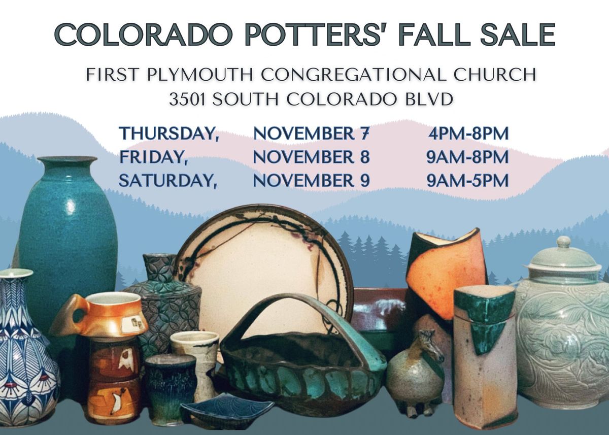 Fall 2024 Pottery Show + Sale