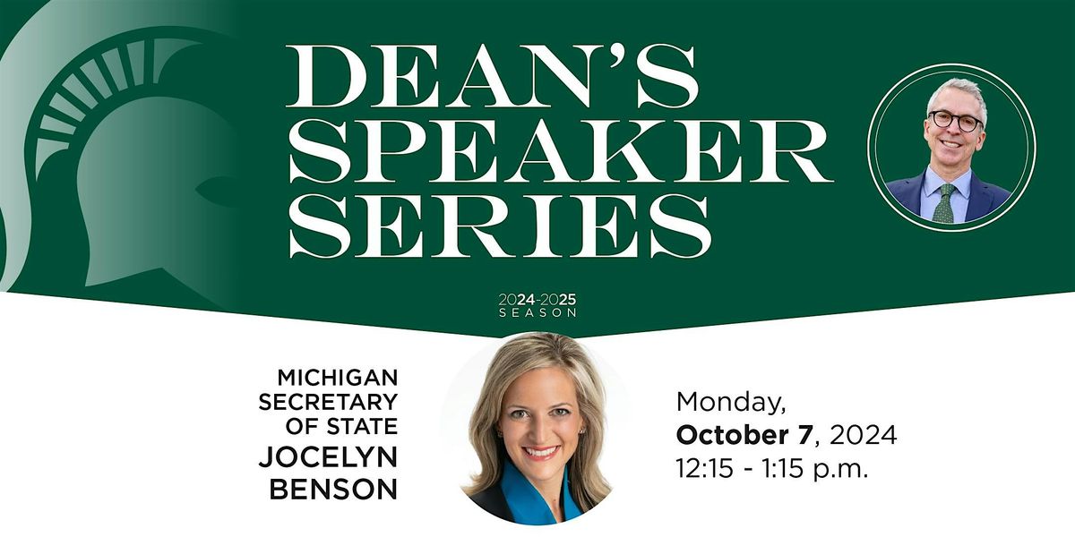 Dean's Speaker Series: Jocelyn Benson