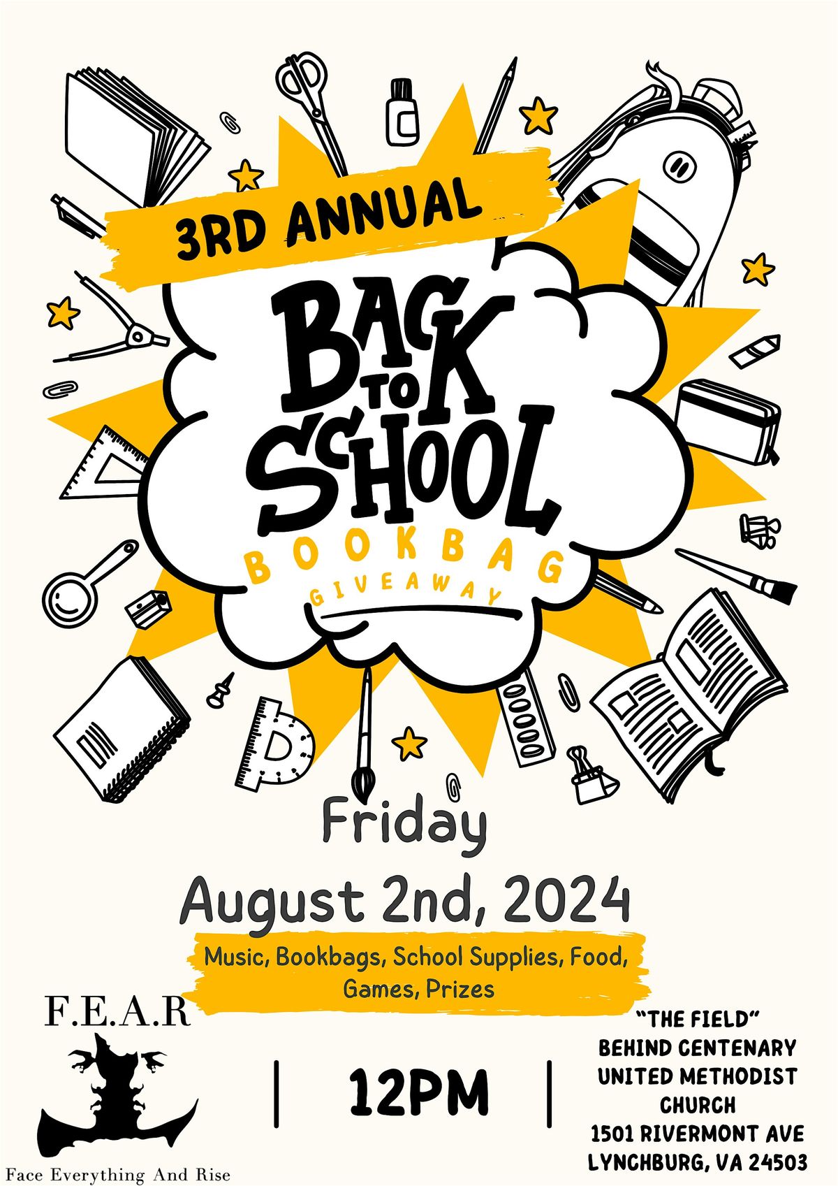 Back 2 School Event