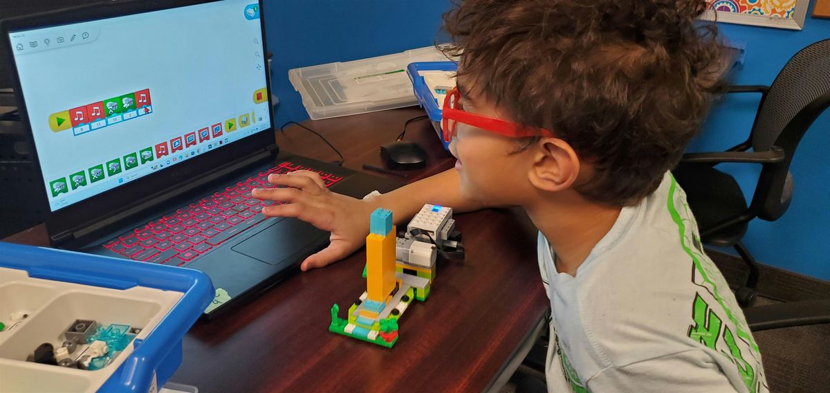 K-2 Robotics: Build and Program a Lego WeDo Flying Santa