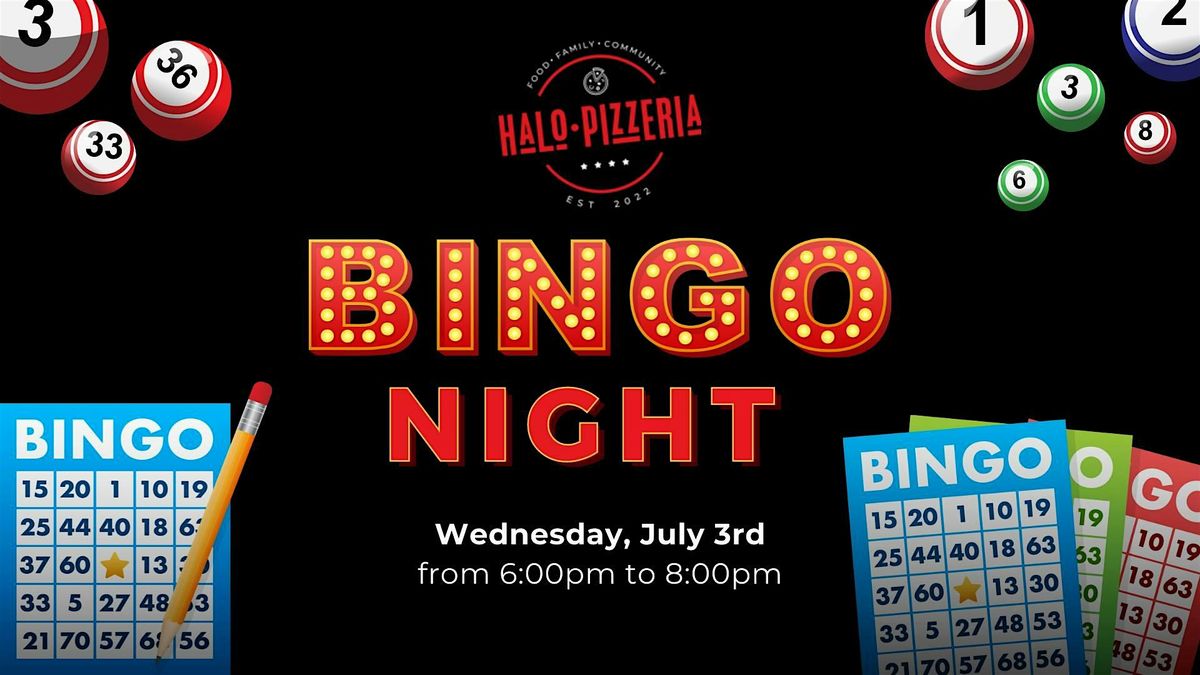 Bingo Night - SPECIAL WEEKDAY DATE