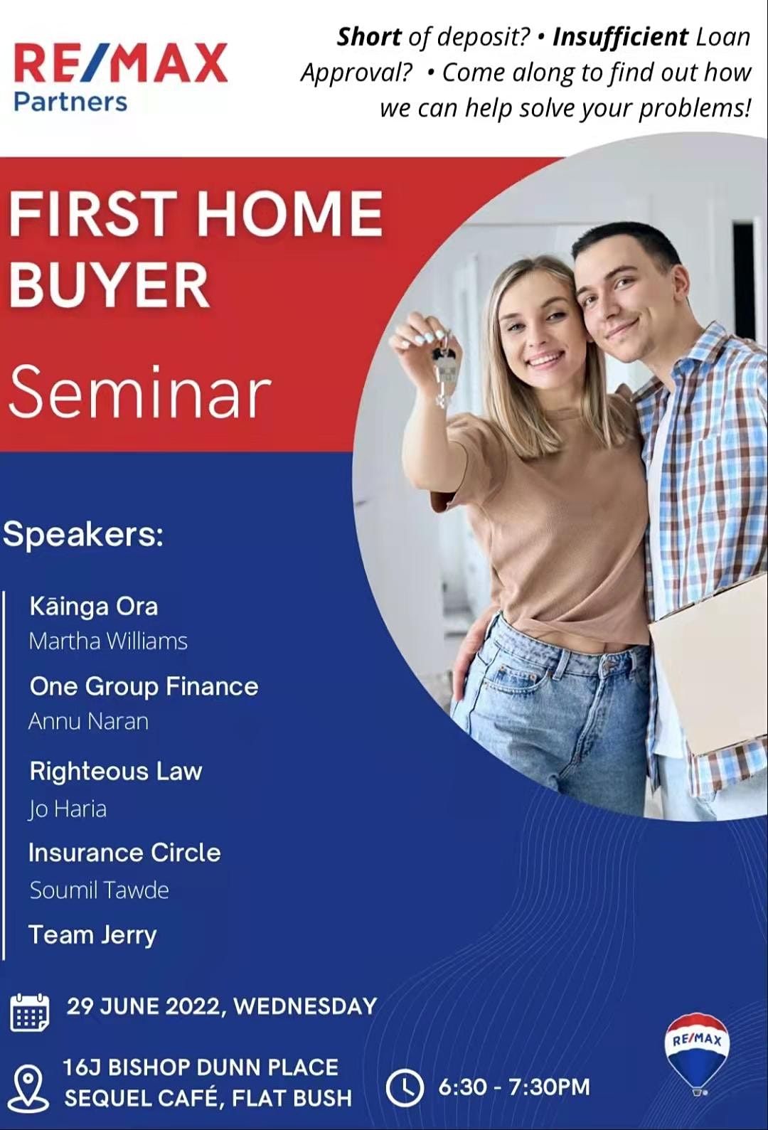 RE\/MAX First Home Buyer Seminar