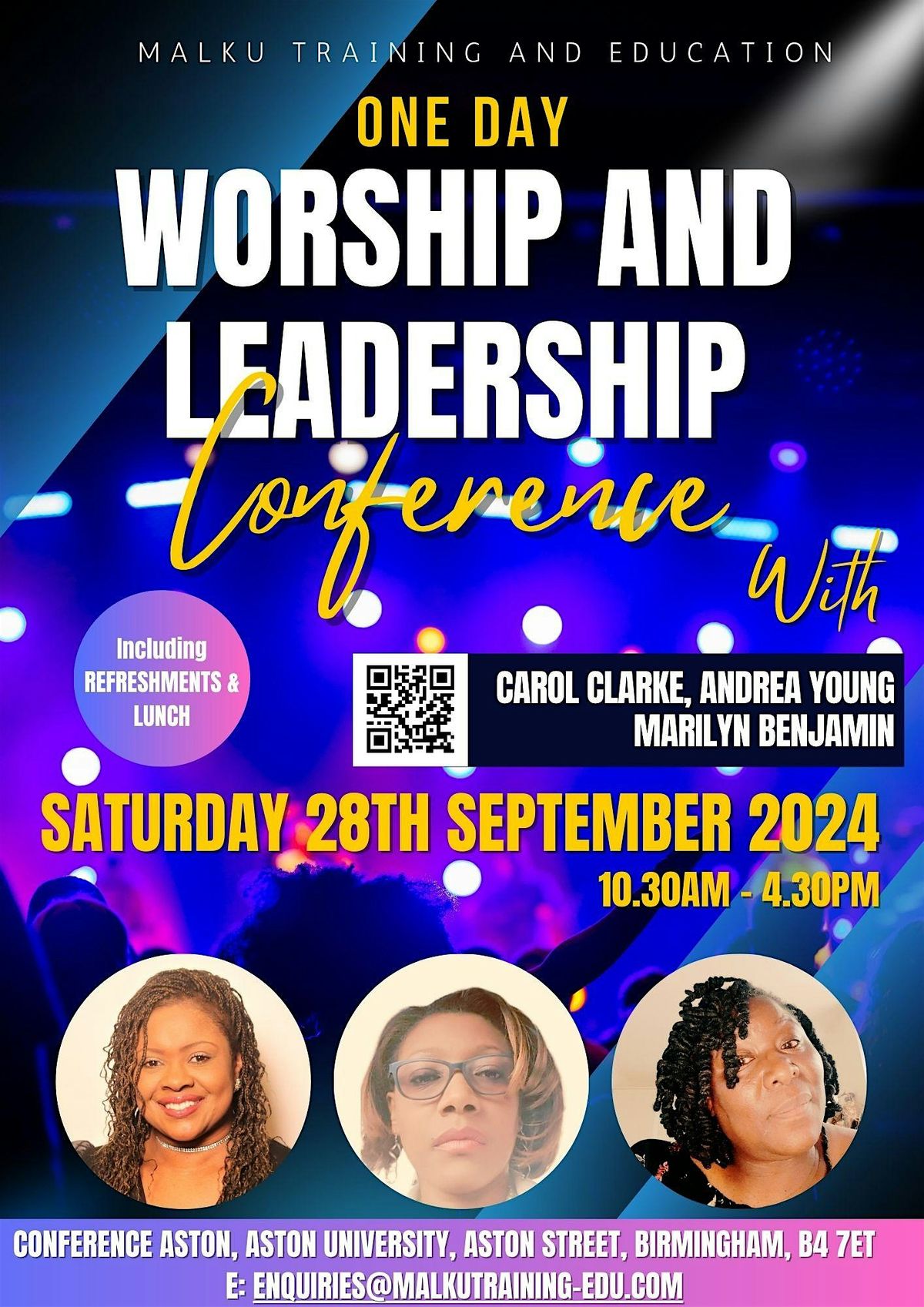 One Day Worship and Leadership Conference - 9th November 2024