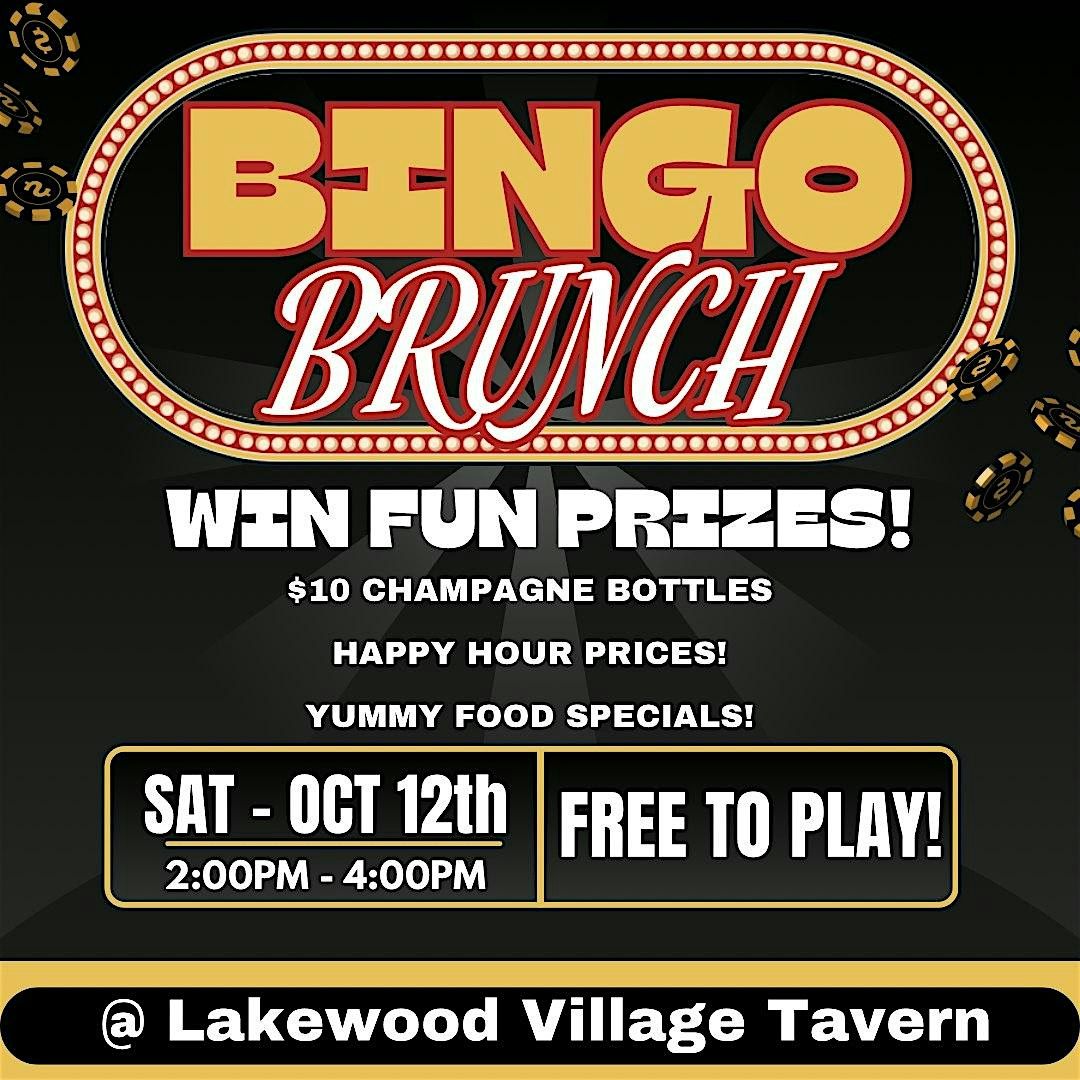 BINGO BRUNCH! @ Lakewood Village Tavern