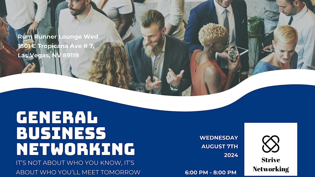 General Business Networking | Elevating Your Potential - Vegas